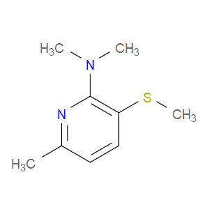 N,N,6-trimethyl-3-(methylthio)pyridin-2-amine