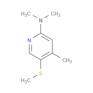 N,N,4-trimethyl-5-(methylthio)pyridin-2-amine
