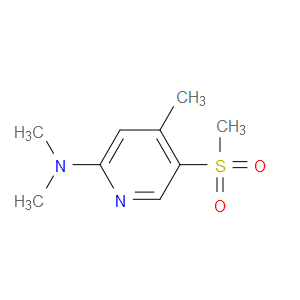 N,N,4-trimethyl-5-(methylsulfonyl)pyridin-2-amine