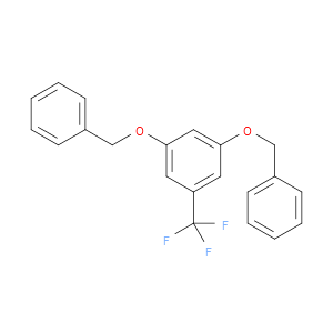 (((5-(trifluoromethyl)-1,3-phenylene)bis(oxy))bis(methylene))dibenzene