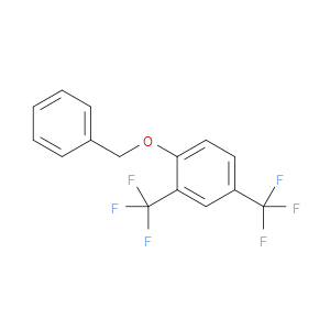 1-(benzyloxy)-2,4-bis(trifluoromethyl)benzene