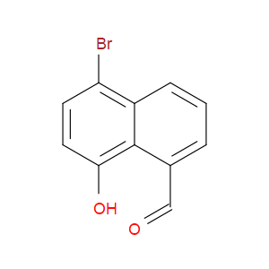 5-bromo-8-hydroxy-1-naphthaldehyde