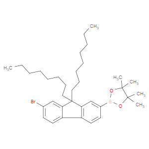 2-(7-bromo-9,9-dioctyl-9H-fluoren-2-yl)-4,4,5,5-tetramethyl-1,3,2-dioxaborolane