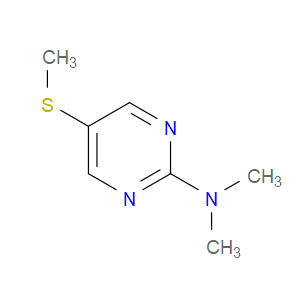 N,N-dimethyl-5-(methylthio)pyrimidin-2-amine