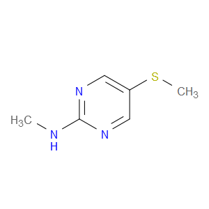 N-methyl-5-(methylthio)pyrimidin-2-amine