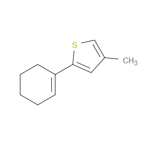 2-(1-Cyclohexen-1-yl)-4-methylthiophene