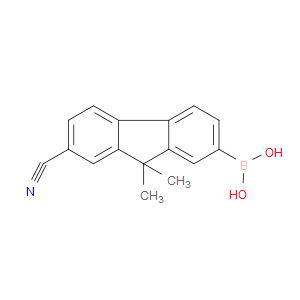 B-(7-Cyano-9,9-dimethyl-9H-fluoren-2-yl)boronic acid
