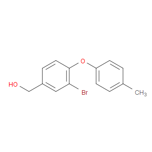 (3-bromo-4-(p-tolyloxy)phenyl)methanol