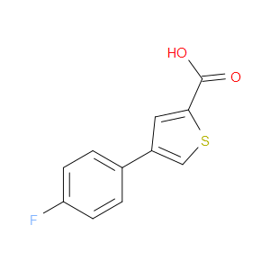 4-(4-fluorophenyl)thiophene-2-carboxylic acid
