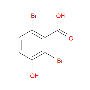 2,6-dibromo-3-hydroxybenzoic acid