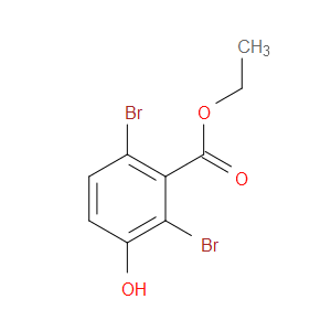 ethyl 2,6-dibromo-3-hydroxybenzoate