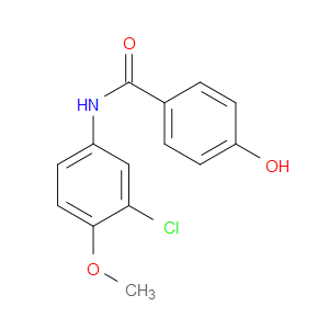 N-(3-Chloro-4-methoxyphenyl)-4-hydroxybenzamide