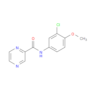 N-(3-Chloro-4-methoxyphenyl)-2-pyrazinecarboxamide