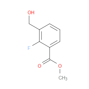 methyl 2-fluoro-3-(hydroxymethyl)benzoate