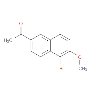 1-(5-bromo-6-methoxynaphthalen-2-yl)ethanone