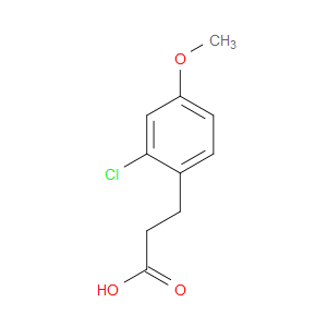 2-Chloro-4-methoxybenzenepropanoic acid