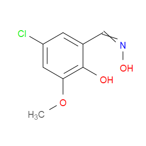 5-Chloro-2-hydroxy-3-methoxybenzaldehyde oxime