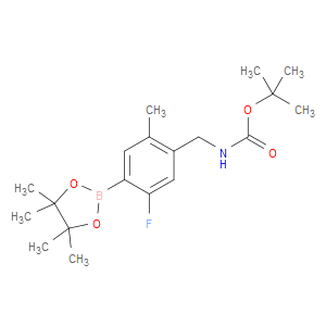 Carbamic acid, N-[[5-fluoro-2-methyl-4-(4,4,5,5-tetramethyl-1,3,2-dioxaborola...