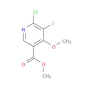 methyl 6-chloro-5-fluoro-4-methoxynicotinate