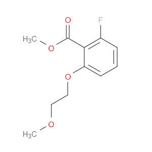 methyl 2-fluoro-6-(2-methoxyethoxy)benzoate
