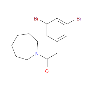 Ethanone, 2-(3,5-dibromophenyl)-1-(hexahydro-1H-azepin-1-yl)-