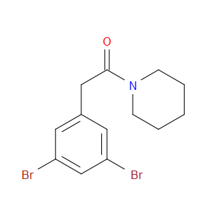 Ethanone, 2-(3,5-dibromophenyl)-1-(1-piperidinyl)-