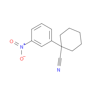 1-(3-nitrophenyl)cyclohexanecarbonitrile