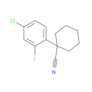 1-(4-Chloro-2-fluorophenyl)cyclohexanecarbonitrile