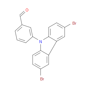 Benzaldehyde, 3-(3,6-dibromo-9H-carbazol-9-yl)-