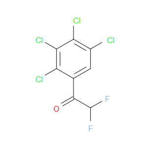 2,2-difluoro-1-(2,3,4,5-tetrachlorophenyl)ethanone