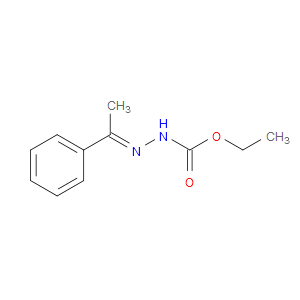 ethyl 2-(1-phenylethylidene)hydrazinecarboxylate