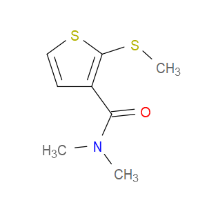 N,N-dimethyl-2-(methylthio)thiophene-3-carboxamide