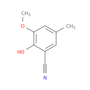 2-Hydroxy-3-methoxy-5-methylbenzonitrile