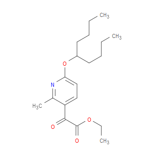 ethyl 2-(2-methyl-6-(nonan-5-yloxy)pyridin-3-yl)-2-oxoacetate