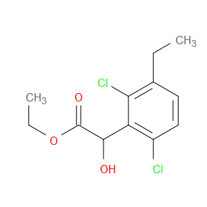 ethyl 2-(2,6-dichloro-3-ethylphenyl)-2-hydroxyacetate