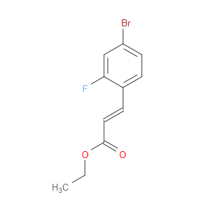 Ethyl (2E)-3-(4-bromo-2-fluorophenyl)-2-propenoate