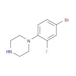 1-(4-Bromo-2-fluorophenyl)piperazine