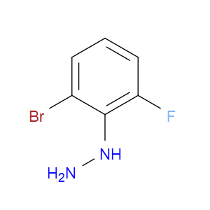 Hydrazine, (2-bromo-6-fluorophenyl)-