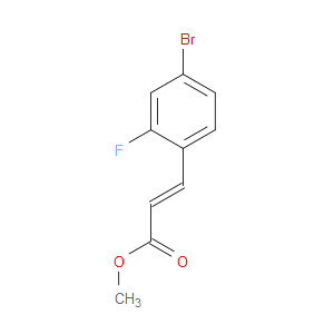 Methyl (2E)-3-(4-bromo-2-fluorophenyl)-2-propenoate