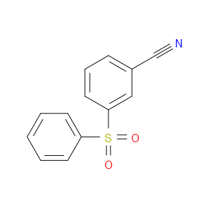 3-(phenylsulfonyl)benzonitrile