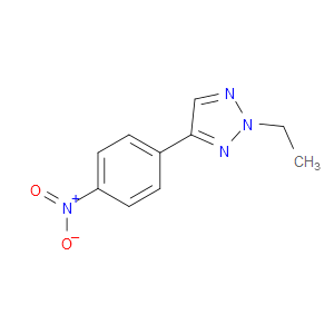 2-ethyl-4-(4-nitrophenyl)-2H-1,2,3-triazole