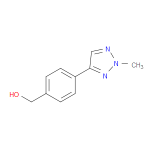 4-(2-Methyl-2H-1,2,3-triazol-4-yl)benzenemethanol