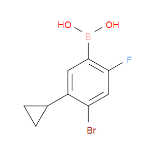 B-(4-Bromo-5-cyclopropyl-2-fluorophenyl)boronic acid