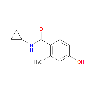 N-cyclopropyl-4-hydroxy-2-methylbenzamide