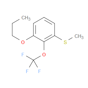 methyl(3-propoxy-2-(trifluoromethoxy)phenyl)sulfane