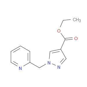 ethyl 1-(pyridin-2-ylmethyl)-1H-pyrazole-4-carboxylate