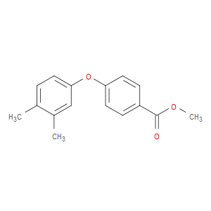 methyl 4-(3,4-dimethylphenoxy)benzoate