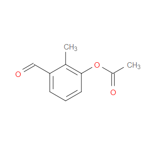 3-formyl-2-methylphenyl acetate