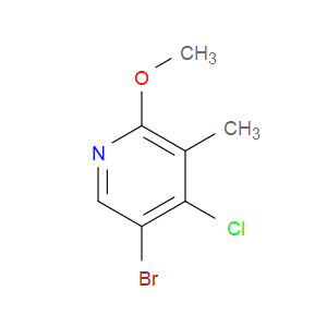 5-bromo-4-chloro-2-methoxy-3-methylpyridine