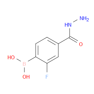 Benzoic acid, 4-borono-3-fluoro-, 1-hydrazide